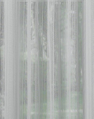 Lorraine Home Fashions Harmony Window Door Curtain Panel, 60 X 72-Inch, White #TOP1
