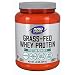 Now Sports Grass-fed Whey Protein Concentrate, Natural Unflavored, 1.2-Pound