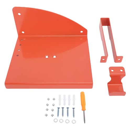 Support mural pour tronçonneuse MS250 MS170 orange en acier réglable - 2