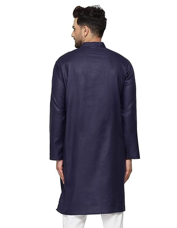 Image of WESTCORE Men's Cotton Kurta Combo - Pack of 2 | Traditional Ethnic Wear for Festivals & Celebrations