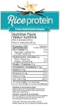 Prairie Naturals Organic Sprouted Brown Rice Protein, Vanilla, 360g