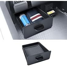 EDBETOS Storage Drawer Tray Compatible with 20192026 Dodge RAM 1500 2500 3500 Center Console Storage Drawer Accessories, Removable Cubby Organizer Box Insert Tray Only Fits Models with Cubby