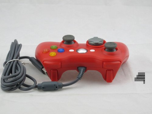 Red Wired USB Game Pad Controller For Computer PC Slim Microsoft XBOX 360