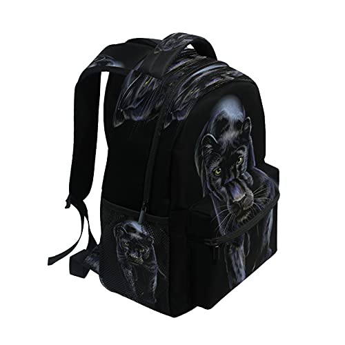 Xigua Fierce Black Panther Student Backpack For Boy Girl ,Travel Laptop Backpack,Durable Water Resistant College School Backpack Laptop Bag For Fits 15Inch Notebook #TOP1
