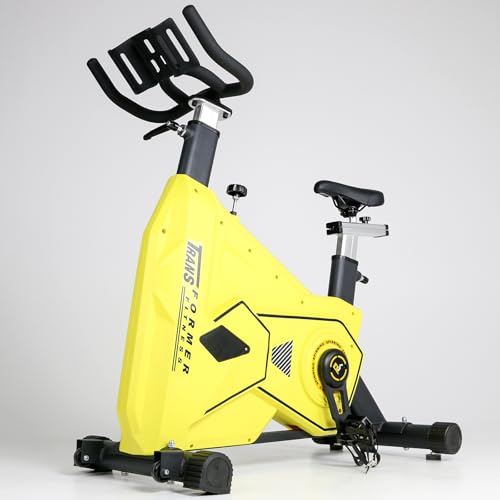 Image of Spinning bikeExercise Bike,Indoor Cycling Bike with Heavy Flywheel, Comfortable Seat Cushion, Silent Belt Drive, LCD Monitor for Home Gym Cardio Workout Training