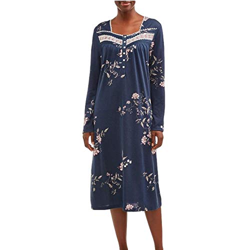 secret treasures long sleeve nightgown