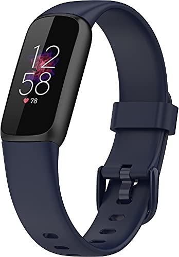 Classicase ���v�o���h �R���p�`�u�� Fitbit Luxe �o���h, �V���J�Q���o���h �����o���h�_�炩�^���^ (Pattern 7)