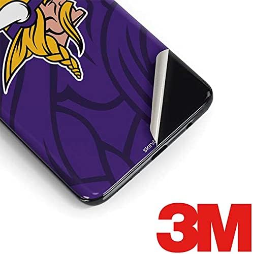 Skinit Decal Phone Skin Compatible with Samsung Galaxy S9 - Officially Licensed NFL Minnesota Vikings Double Vision Design