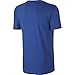 NIKE Sportswear Men's Hangtag Swoosh Tee, Game Royal/White, Small