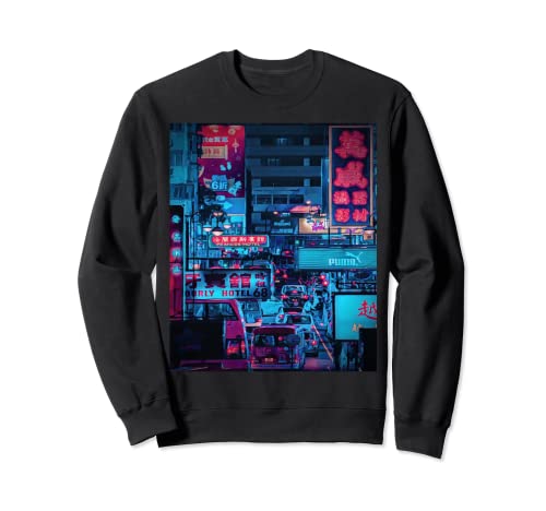 Ropa Cyberpunk, Ropa de calle Cyberpunk Cyberpunk de Hong Kong Sudadera