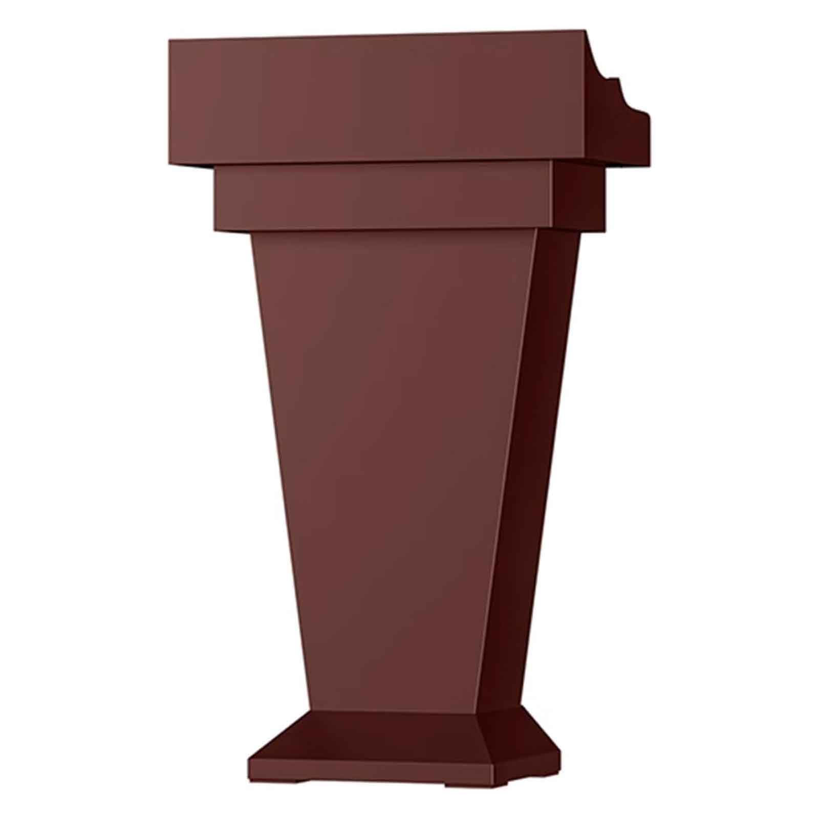 Atril de presentación y podio de madera portátil con cajón espacioso para conferencias