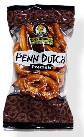Happy Herbert's Penn Dutch Regular Pretzels 8 oz Case of 12
