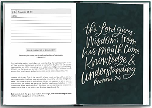 Image of The Bible in a Year: A Guided Bible Study Reading Plan to Read the Bible in 52 Weeks (Premium Hardcover Keepsake Edition)