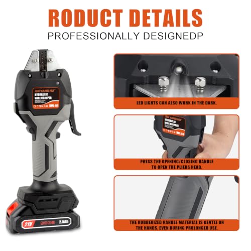 Electric Crimping Tool Set Battery Powered Rechargeable Crimping Pliers - Image 5