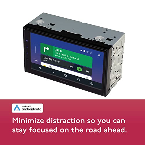 Pioneer Dmh-W4660Nex 6.8” – Amazon Alexa Built-In, Android Auto, Apple Carplay, Bluetooth - Multimedia Digital Media Receiver, Black #TOP4