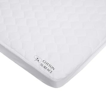American Baby Company Waterproof Fitted Mini Crib Mattress Protector 38x24"