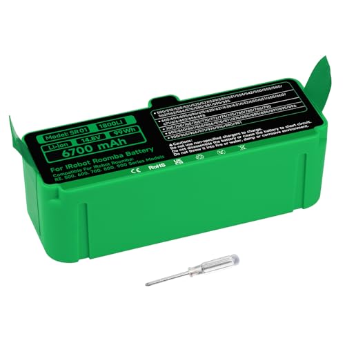 Upgraded 6700mAh Li-ion Battery