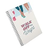 Bwuikim Spiralgebundenes Fitnessplaner Notizbuch für Laufherausforderungen und...