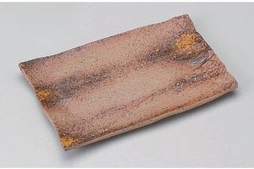 Set of 5 Porcelain Dishes 奔流 備前焼 Push Plate [22.5 x 14.5 x 3 cm] Kagurazaka Inn 和食 Charger Restaurant Commercial