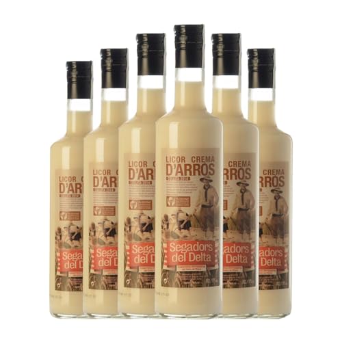 Crema de Licor Segadors del Delta Licor d'Arròs 70 cl (Caja de 6 Botellas de 70 cl)