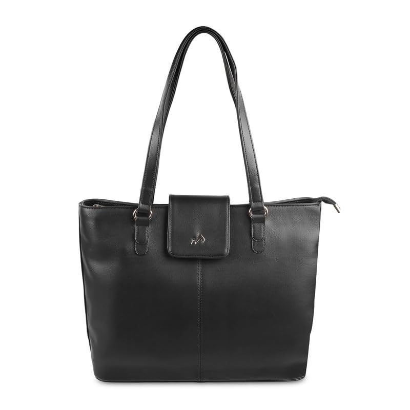Metro Black Faux Leather Premium Zipper Casual Shoulder Bag For Women (B0CYQ2VTQM) Amazon Price History, Amazon Price Tracker