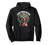 Photo Gallery lucky irish setter patricks day dog felpa con cappuccio Photo Gallery lucky irish setter patricks day dog felpa con cappuccio