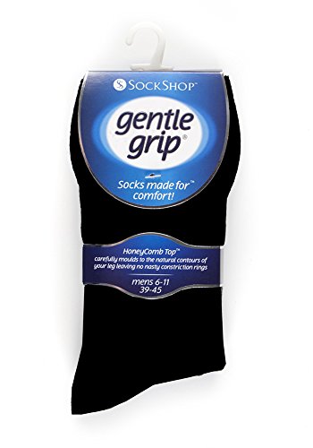 Men's 12 Pairs Sockshop Cotton Gentle Grip2