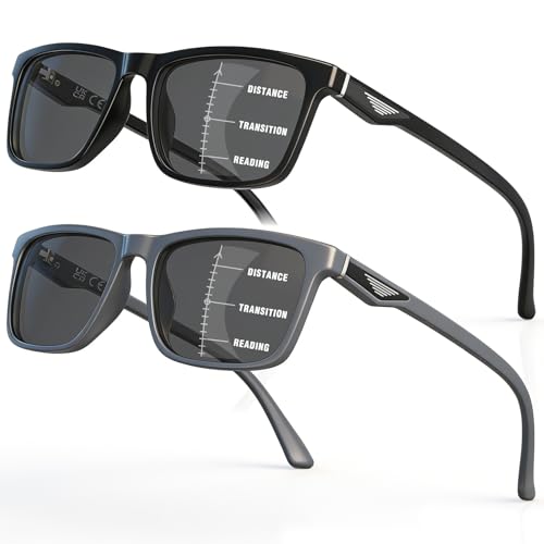 LianSan Progressive Multifocus Reading Sunglasses