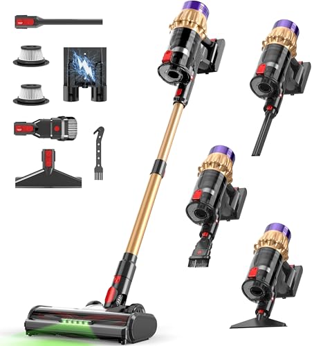 650W 50KPa Long Runtime Stick Vacuum