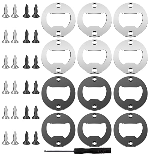 12 Stück Flaschenöffner Bieröffner Edelstahl Bierflaschenöffner...