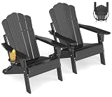 GREENVINES Folding Adirondack Set of 2