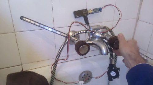 Mini Gerador Hidrelétrico de Fluxo de Água Hidro Turbina 12v 10w para Arduino, raspberry