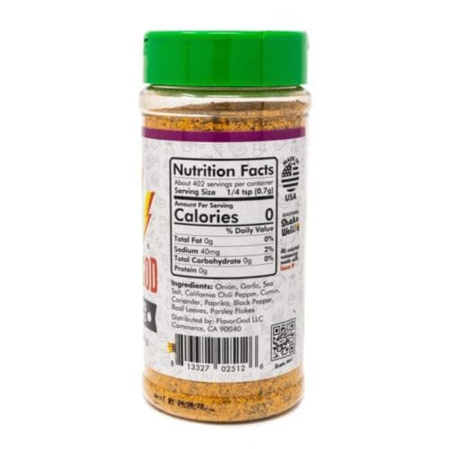 FLAVOR G0D Everything Seasoning ~ 10oz (Pack of 1)