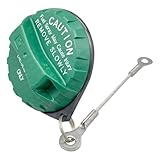 Fuel Tank Filler Cap For ISUZU NPR NPR-HD NQR NRR Reach GMC Chevrolet W3500 W4500 W5500 1995-2021 4BD2 4HE1 4HK1 4JJ1 Diesel Engine 8972187020 2902080000 Green Stainless lanyard [Exc. Fuel Tank125L]