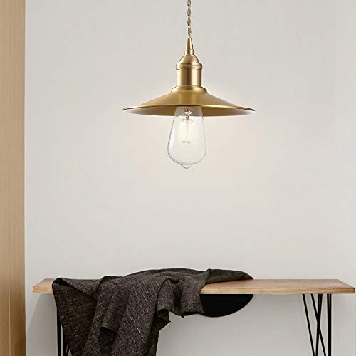 Lustre en Laiton E27 Suspension Idéale pour Éclairage de Comptoir et Bar - 3
