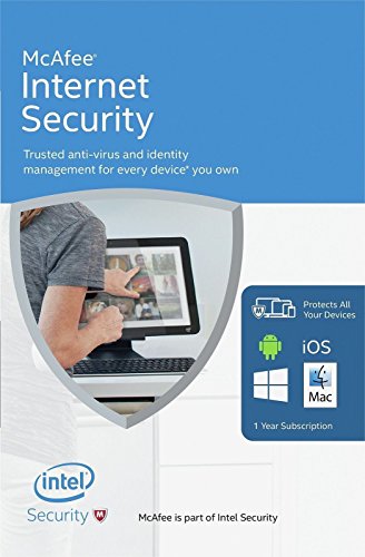 McAfee 2016 Internet Security Unlimited Devices, Key Code