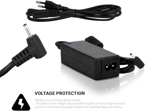 Bamof Bloc d'alimentation pour Ordinateur Portable ASUS 19 V 2,1 A 40 W AC 100-240 V 50/60 Hz - Câble de 202 cm de Long (Prise Jack 2,3 à 0,7 mm) - Compatible avec Les modèles ASUS EEE PC – vue 7