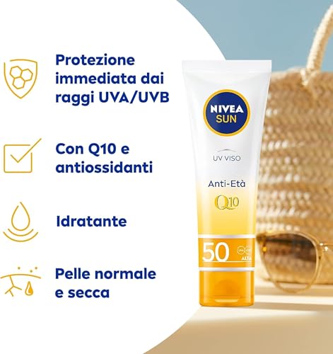 Nivea Sun Uv Viso Anti-Rughe & Anti-Macchie Fp50 50 Ml - 3