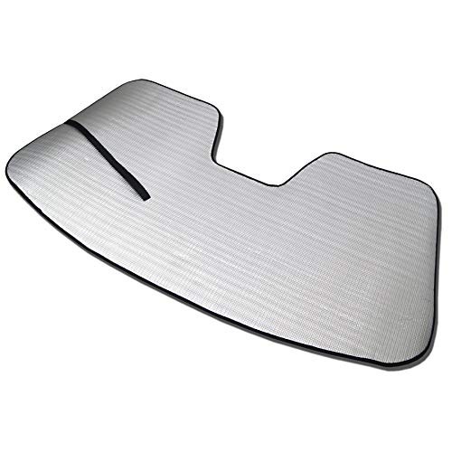 Image of RSS-040 Custom Fit Roll Up Car Windshield Sun Shade Protector, Sunshade Visor Silver 1-pc Set Compatible with 2016-2020 Buick Envision