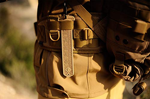 HAZARD 4 Cheatstick(TM) #1 Morse/Ruler Molle Reference Patch - Coyote by HAZARD 4 - Image 4