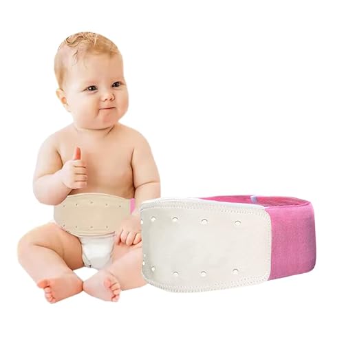 Faja hernia umbilical bebé. Faja para hernia abdominal con 3 almohadillas de compresión del ombligo. Cinturón para hernia umbilical: hipoalergénico, anatómico y funcional - (ROSA) Faja hernia umbilical bebé. Faja para hernia abdominal con 3 almohadillas de compresión del ombligo. Cinturón para hernia umbilical: hipoalergénico, anatómico y funcional - (ROSA)