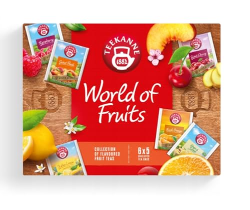 Teekanne World of Fruits VARIETY box of tea 30 tea bags