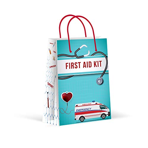 Premium Medical Supplies Party Bags, Doctor Party Favor Bags, Treat Bags, Nurse Gift Bags, Goody Bags, Party Favors, Party Supplies, Decorations, 12 Pack