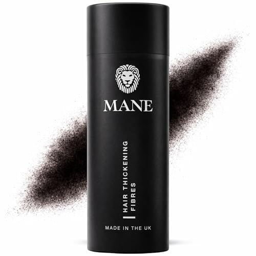 Mane Hair Building Fibers for Women & Men, for Fine & Thinning Hair, Thicker Fuller Looking...