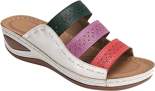 Sandales pour femmes couleur assortie sangle cheville bout ouvert