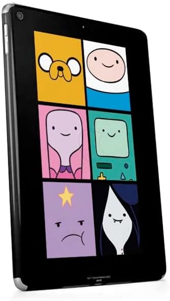 Skinit Decal Tablet Skin Compatible with iPad 9.7in (2018) - Officially Licensed Warner Bros Adventure Time Character Tiles Design