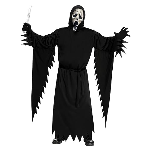 Fun World Ghost Face Deluxe Aged Adult Costume