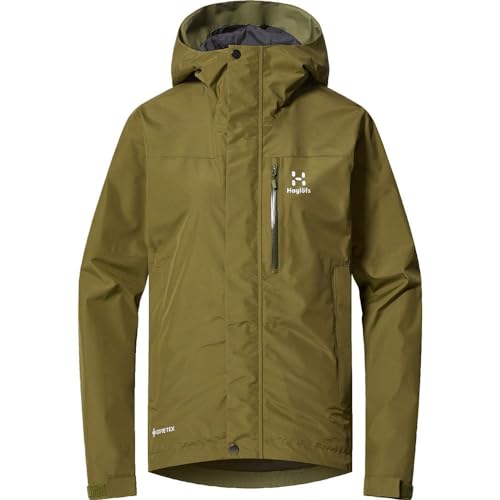 Veste Lark GTX Haglöfs pour femme, manteau imperméable de randonnée noir