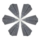 Scoland Shooter 6PK Hunting Broadheads 145 Grain Archery Arrowheads Fix 2 Blade Welding Head Metal...