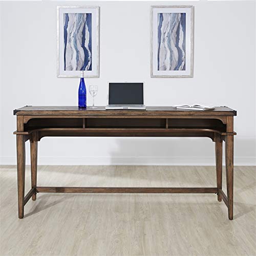 Liberty Furniture Aspen Skies Light Brown Console Bar Table #TOP1